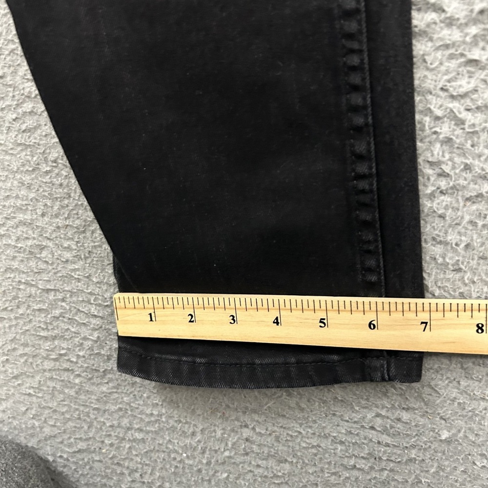 Levis Jeans Mens 32x30 Black Denim 511 Slim Straight American Stretch Red Tab‎ - Picture 6 of 11